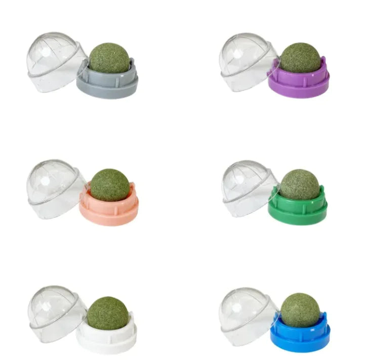 🌿🐱 Pelota de Catnip para Gatos – Diversión Natural y Saludable 🐾🎉