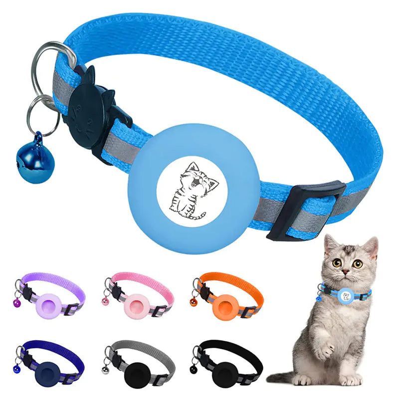 🐶🐱 Collar con Protector Apple AirTag – ¡Seguridad y Estilo para tu Peludo! 📍