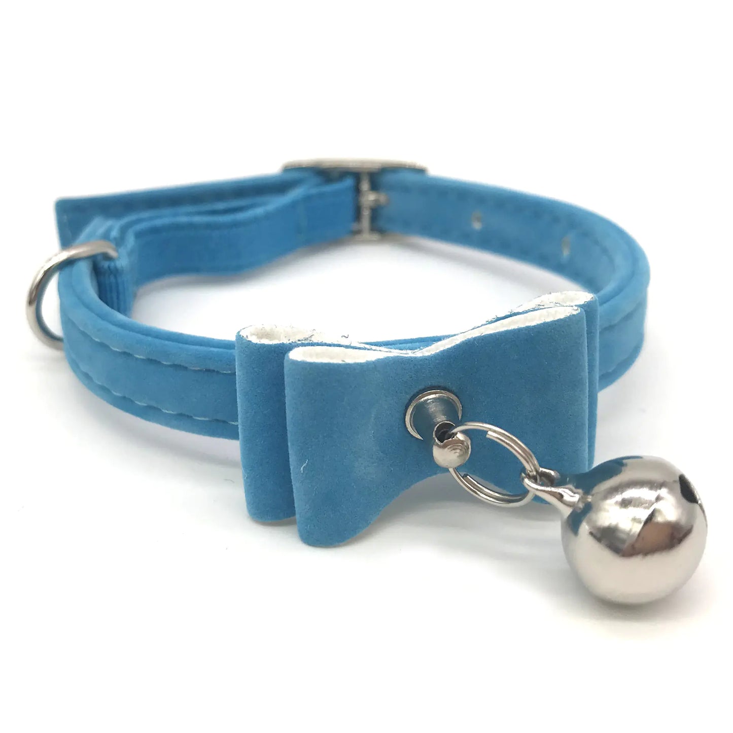 Collar para Gatos con Campana y Lazo 🐱🎀