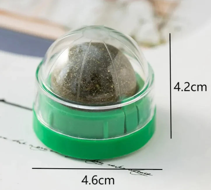 🌿🐱 Pelota de Catnip para Gatos – Diversión Natural y Saludable 🐾🎉
