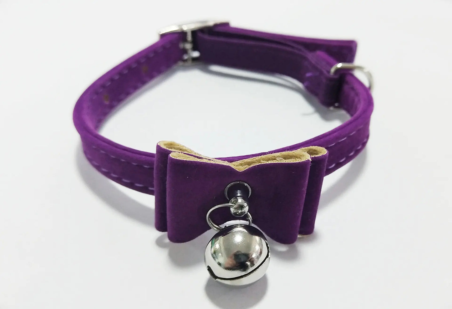 Collar para Gatos con Campana y Lazo 🐱🎀