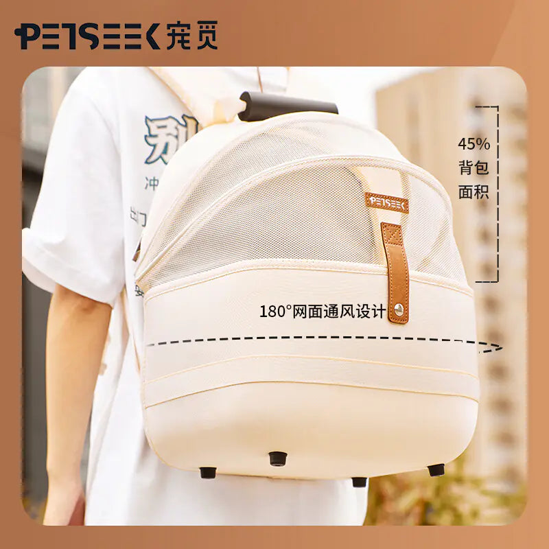 Mochila para Gatos - 🚀🐱 ¡Lleva a tu gato a la aventura con estilo! 🐾✨