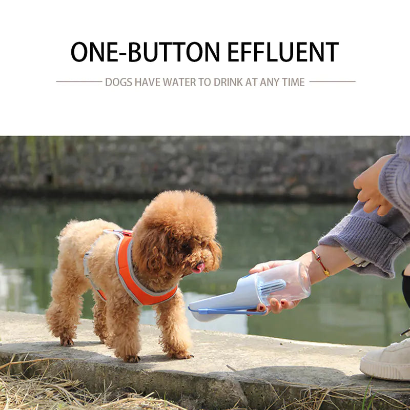 Botella Portátil de Agua 🐾💧