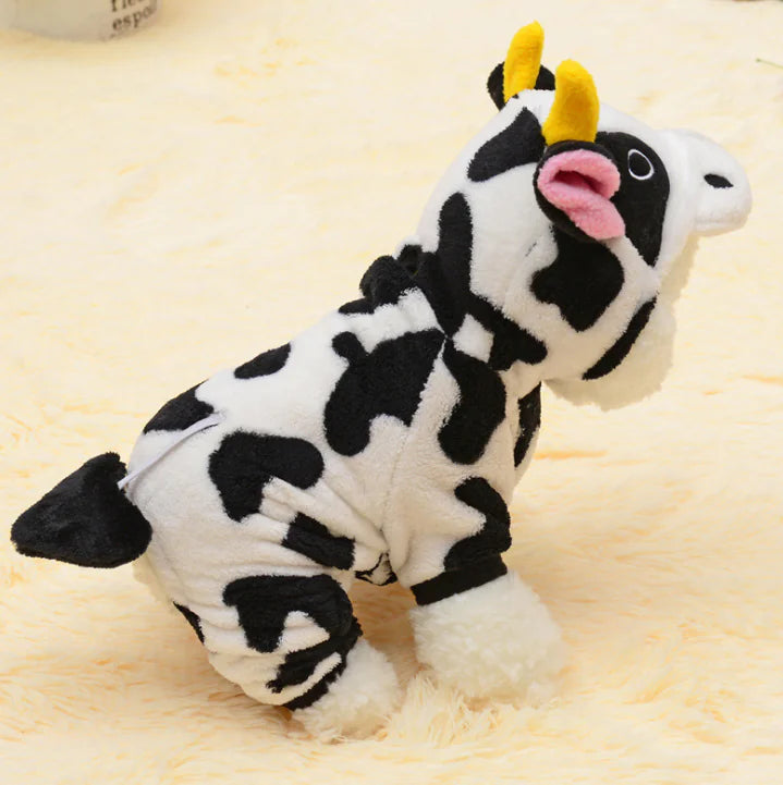 🐮🐶🐱 Disfraz para Mascotas – Estilo Vaca