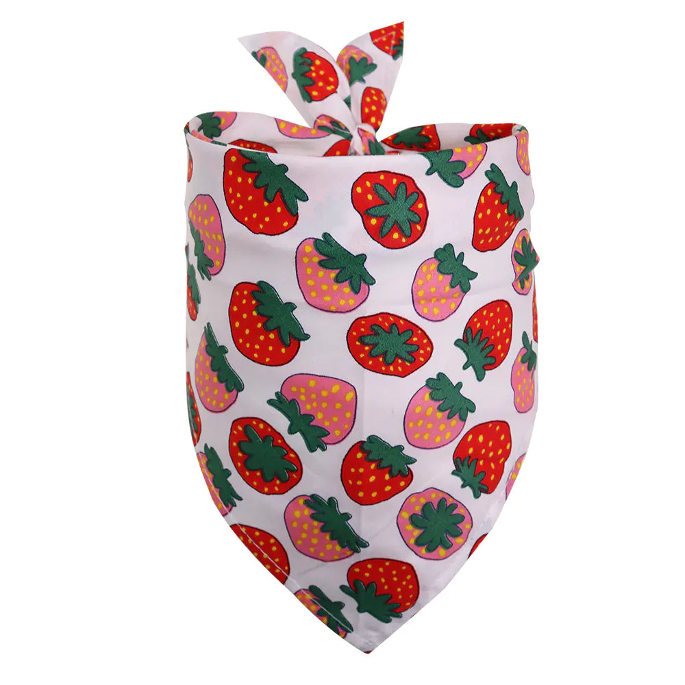 Cotton Triangle Scarf for Dogs - Pet Saliva Scarf