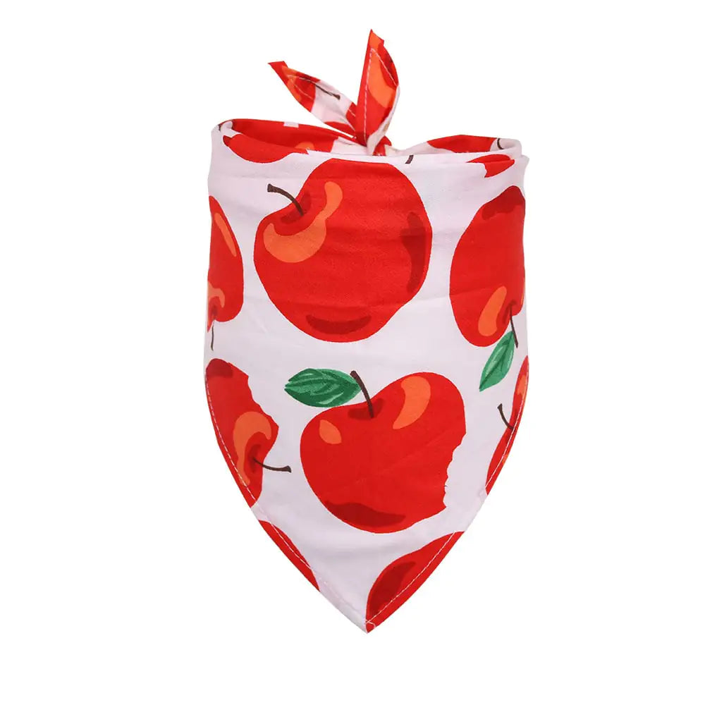 Cotton Triangle Scarf for Dogs - Pet Saliva Scarf