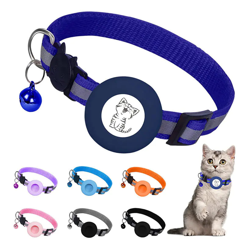 🐶🐱 Collar con Protector Apple AirTag – ¡Seguridad y Estilo para tu Peludo! 📍