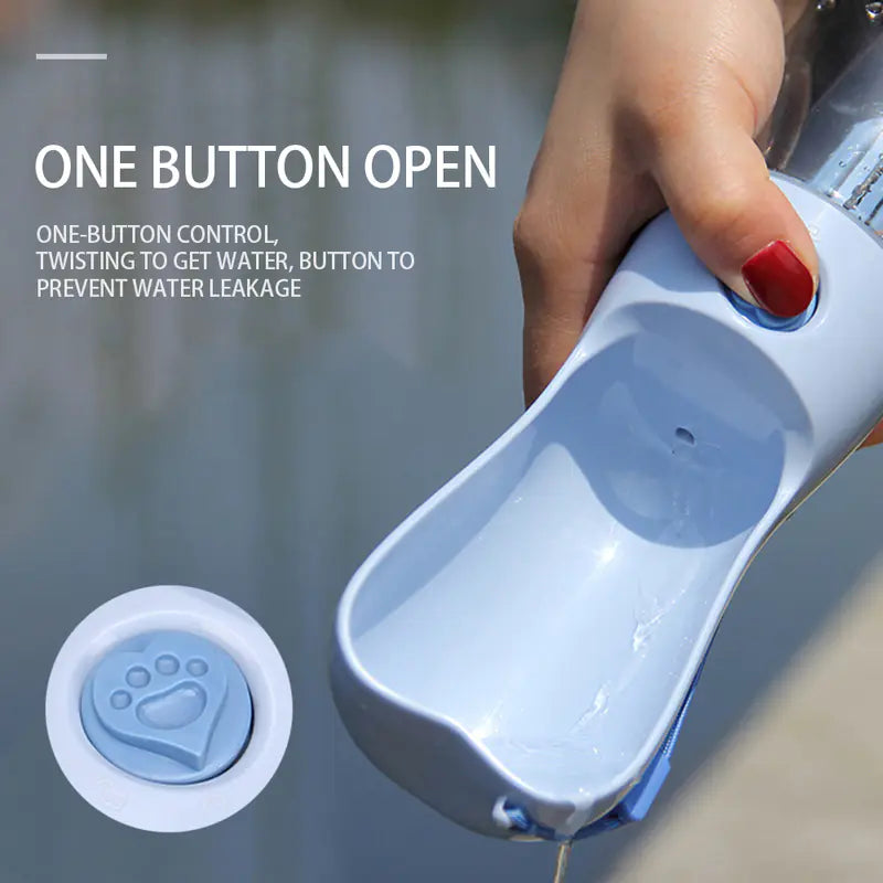 Botella Portátil de Agua 🐾💧