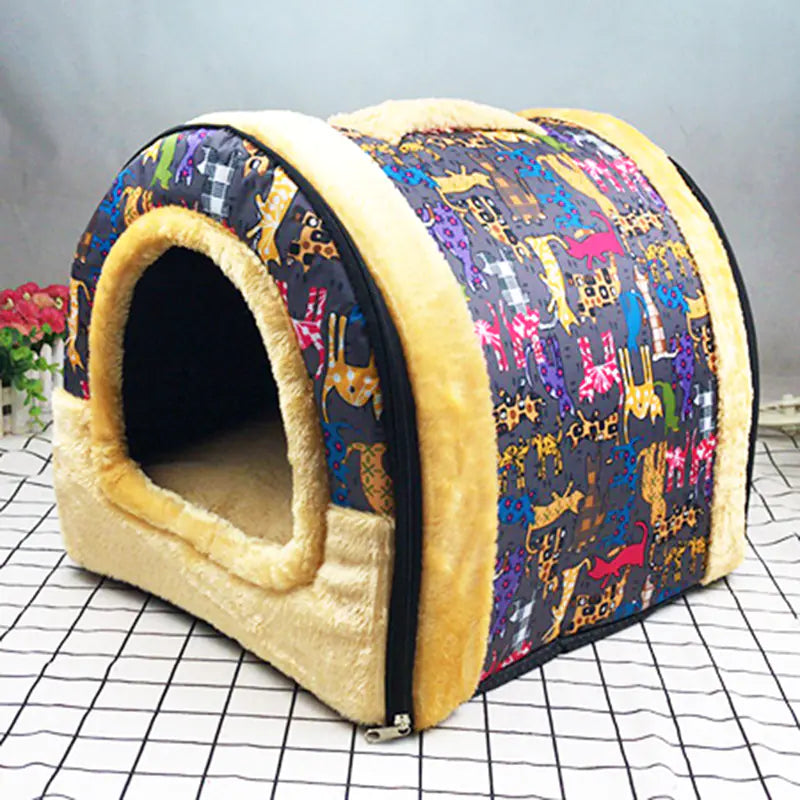 Casa Plegable para Perros y Gatos
