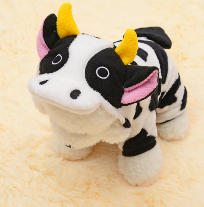 🐮🐶🐱 Disfraz para Mascotas – Estilo Vaca