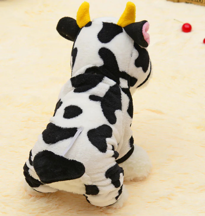 🐮🐶🐱 Disfraz para Mascotas – Estilo Vaca