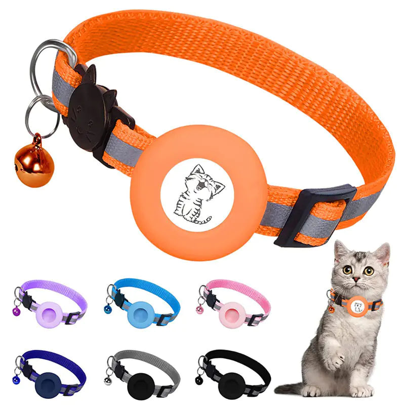 🐶🐱 Collar con Protector Apple AirTag – ¡Seguridad y Estilo para tu Peludo! 📍