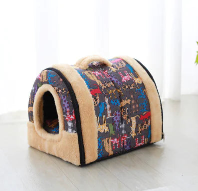 Casa Plegable para Perros y Gatos