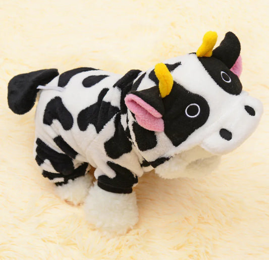 🐮🐶🐱 Disfraz para Mascotas – Estilo Vaca