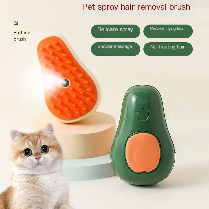 Cepillo Spray Avocado para Perros y Gatos