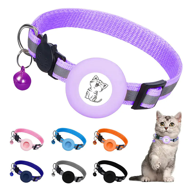 🐶🐱 Collar con Protector Apple AirTag – ¡Seguridad y Estilo para tu Peludo! 📍